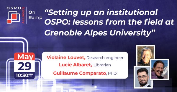 Webinaire de l'OSPO Alliance